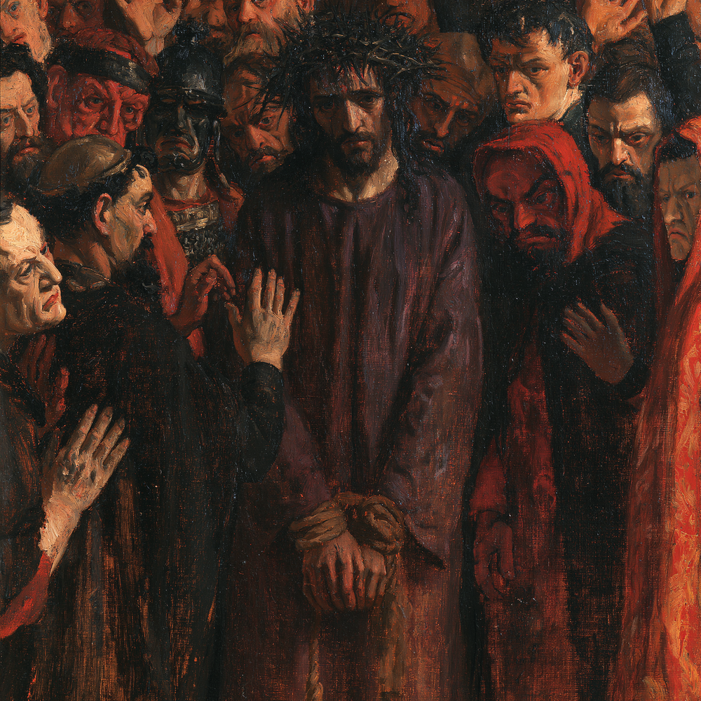 Ecce Homo - אקספרסיוניסטי · Carré n°2 - אמנות נוצרית