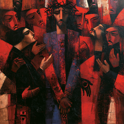 Ecce Homo - אקספרסיוניסטי · Carré n°3 - אמנות נוצרית