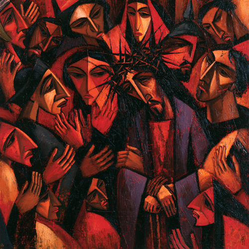 Ecce Homo - אקספרסיוניסטי · Carré n°4 - אמנות נוצרית