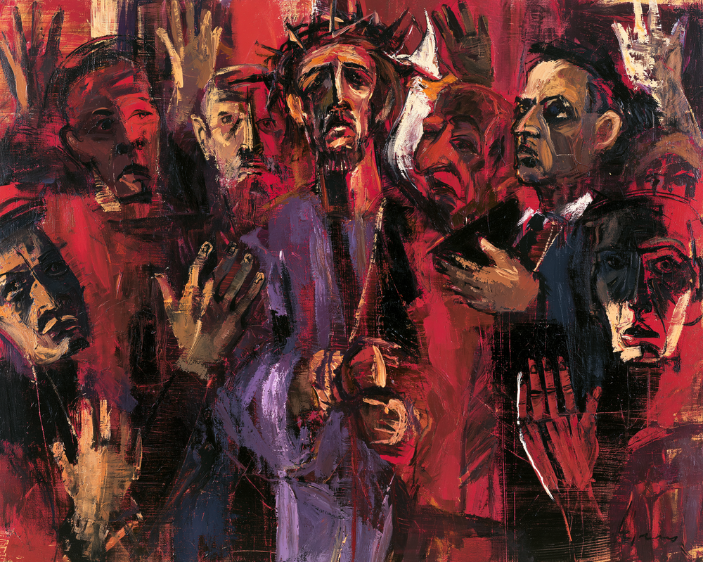 Ecce Homo - אקספרסיוניסטי · נוף n°4 - אמנות נוצרית