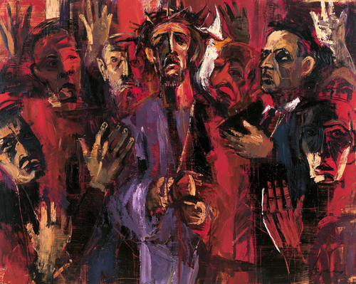 Ecce Homo - אקספרסיוניסטי · נוף n°4 - אמנות נוצרית
