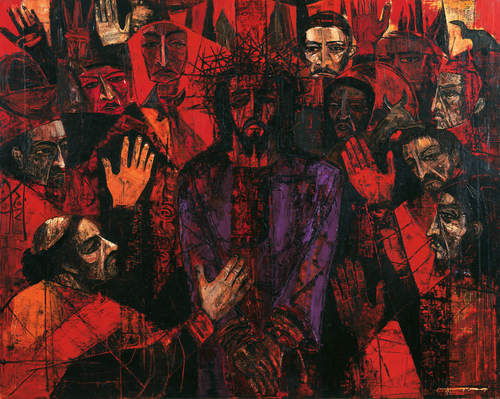 Ecce Homo - אקספרסיוניסטי · נוף n°7 - אמנות נוצרית