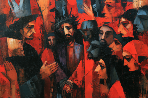 Ecce Homo - אקספרסיוניסטי · נוף n°12 - אמנות נוצרית