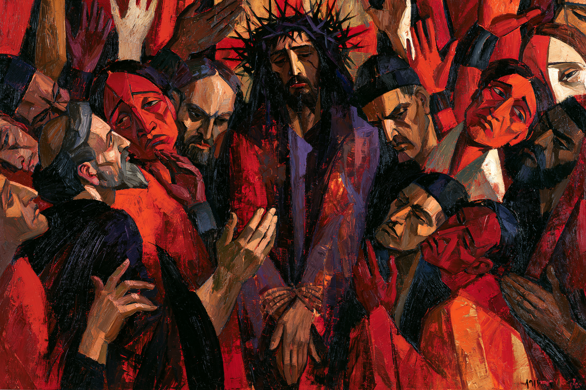 Ecce Homo — The Tall Figure in the Fractured Chorus