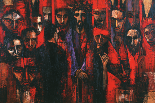 Ecce Homo - אקספרסיוניסטי · נוף n°15 - אמנות נוצרית