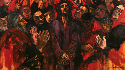 Ecce Homo - אקספרסיוניסטי · נוף n°18 - אמנות נוצרית
