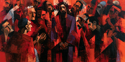 Ecce Homo - אקספרסיוניסטי · נוף n°20 - אמנות נוצרית