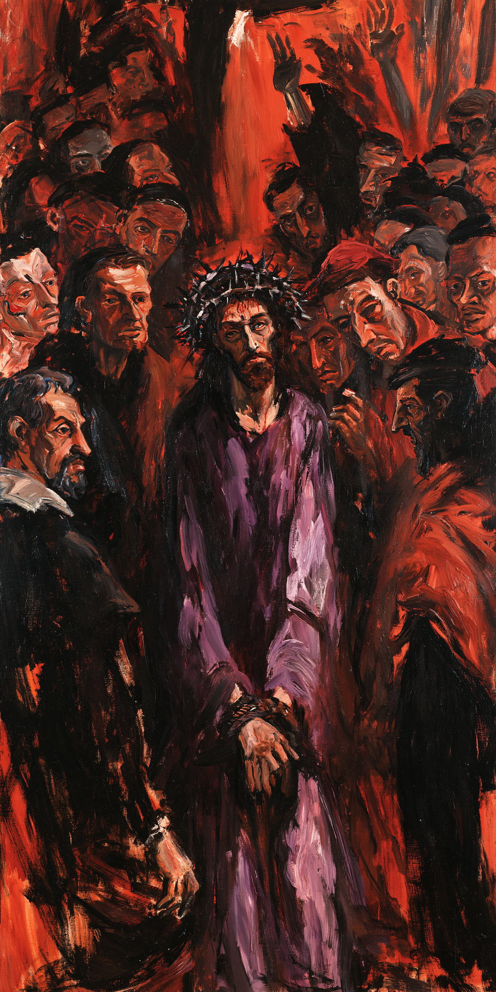 Ecce Homo - אקספרסיוניסטי · דיוקן n° 1 - אמנות נוצרית
