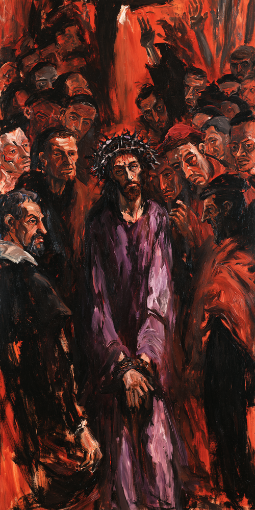 Ecce Homo - אקספרסיוניסטי · דיוקן n° 1 - אמנות נוצרית