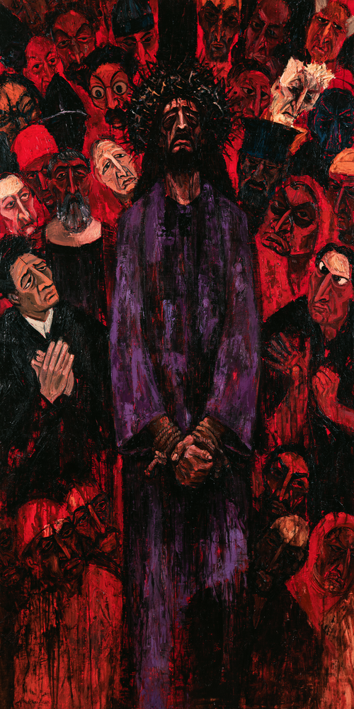 Ecce Homo - אקספרסיוניסטי · דיוקן n°3 - אמנות נוצרית