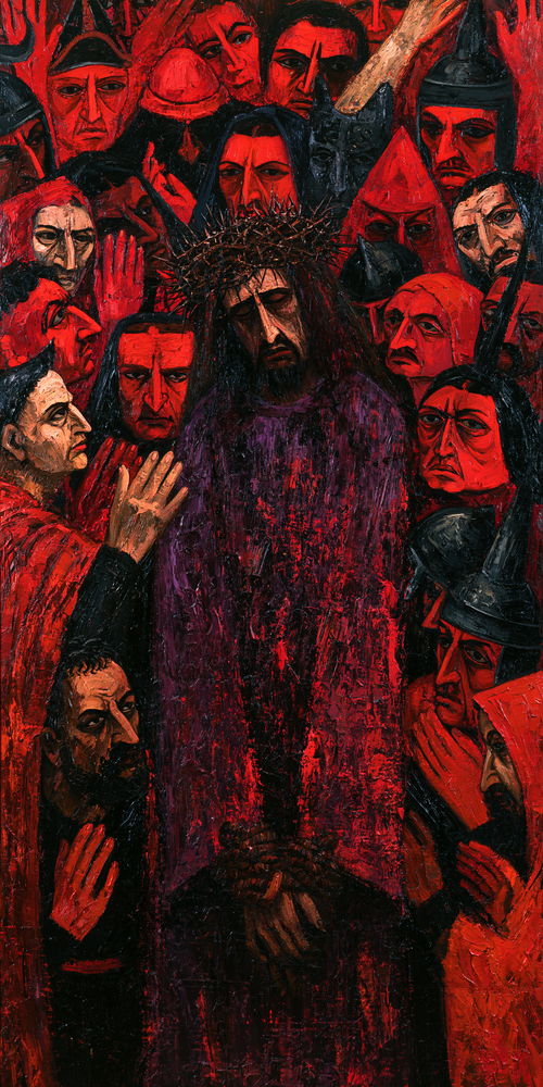 Ecce Homo - אקספרסיוניסטי · דיוקן n°4 - אמנות נוצרית