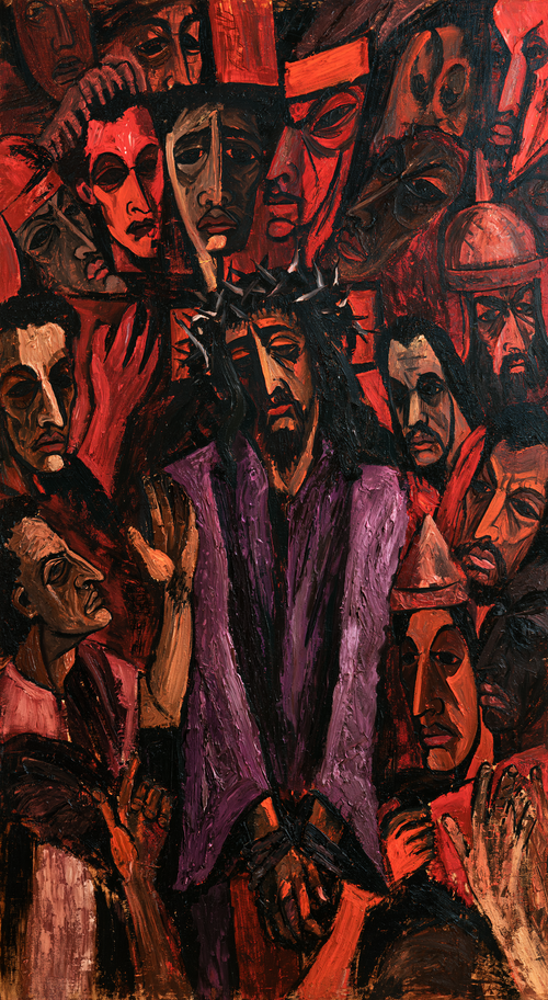 Ecce Homo - אקספרסיוניסטי · דיוקן n° 5 - אמנות נוצרית