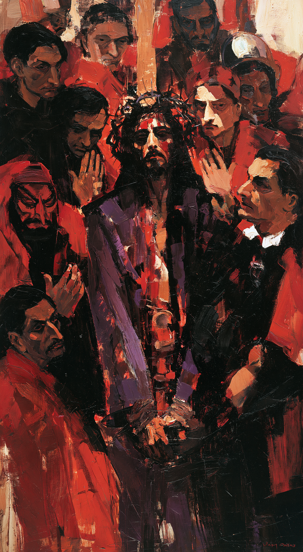Ecce Homo - אקספרסיוניסטי · דיוקן n°6 - אמנות נוצרית