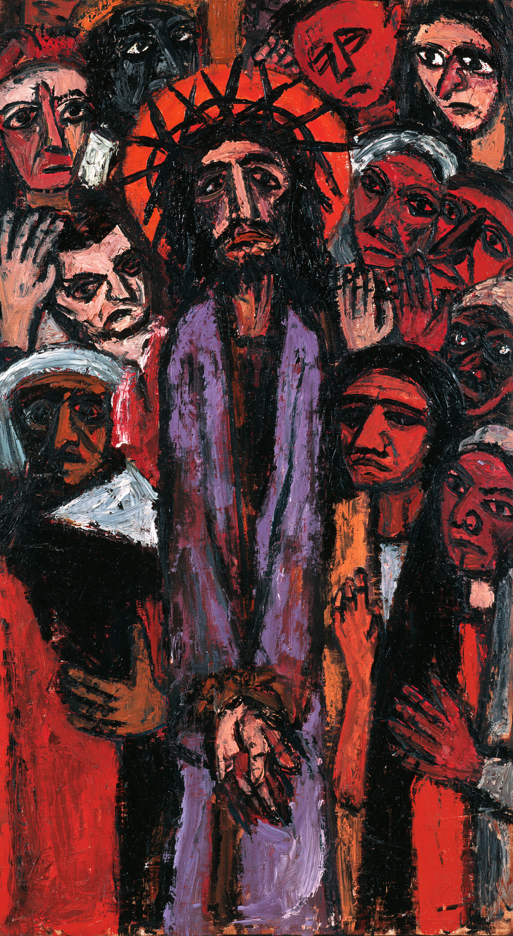 Ecce Homo - אקספרסיוניסטי · דיוקן n° 7 - אמנות נוצרית