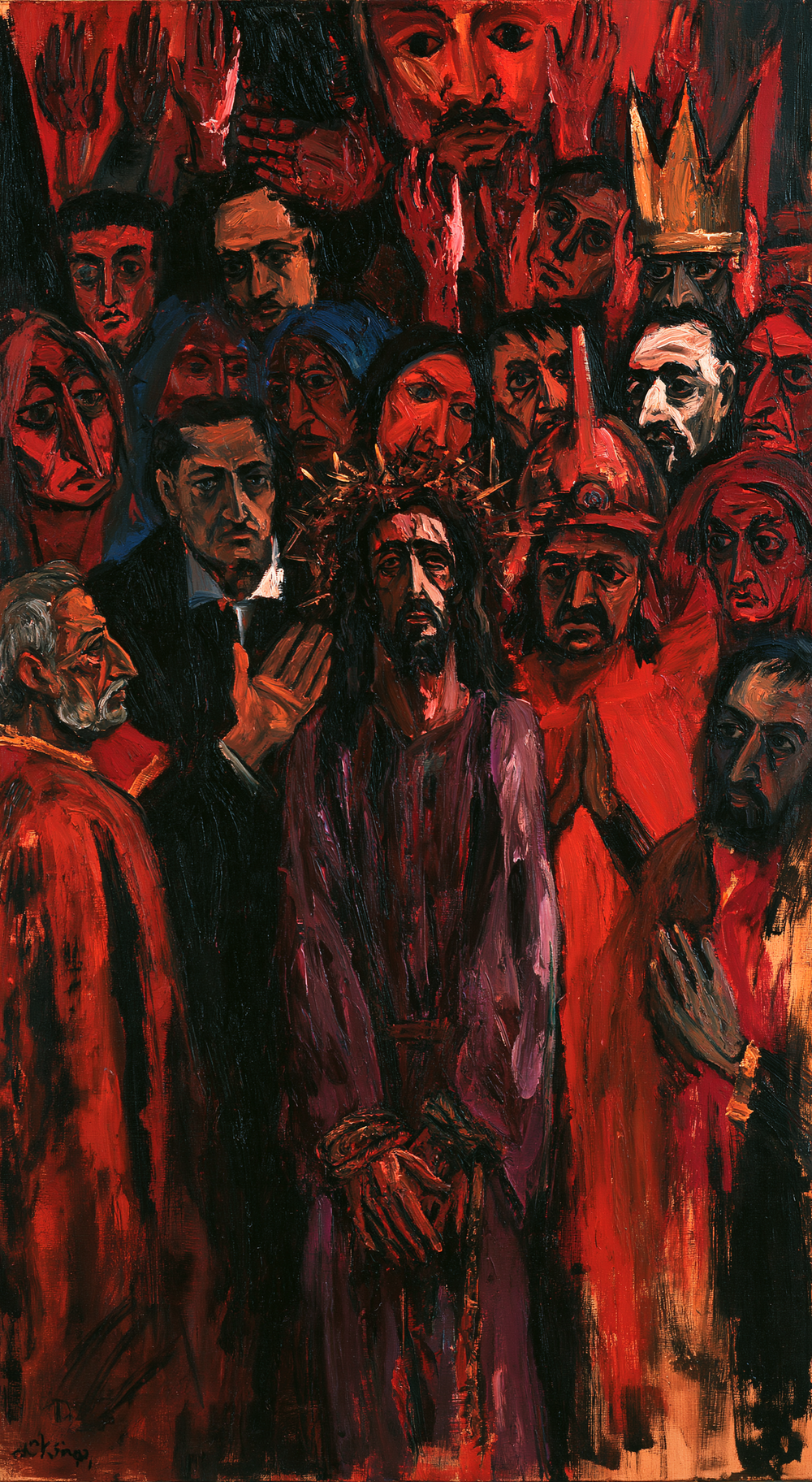 Ecce Homo - אקספרסיוניסטי · דיוקן n° 8 - אמנות נוצרית