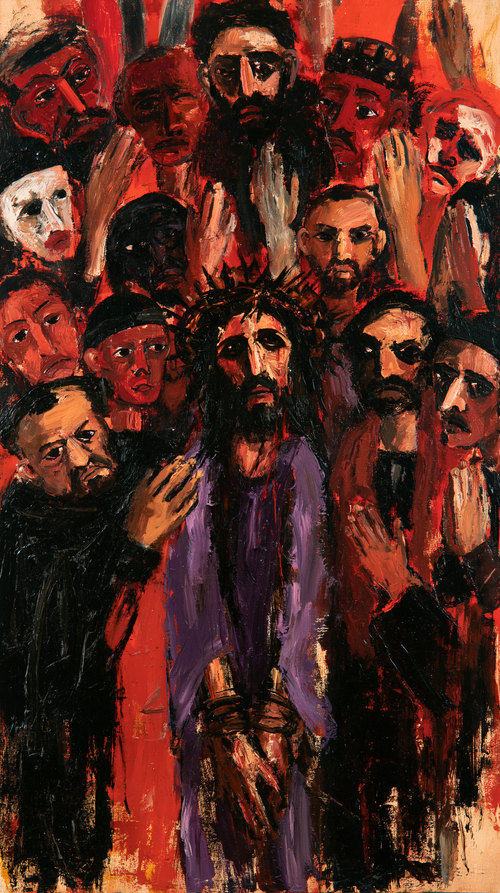 Ecce Homo - אקספרסיוניסטי · דיוקן n° 9 - אמנות נוצרית