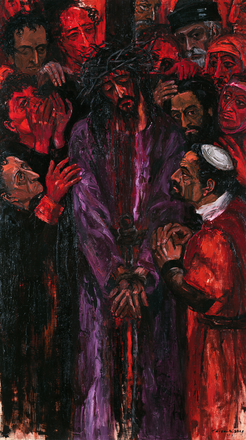 Ecce Homo - אקספרסיוניסטי · דיוקן n° 12 - אמנות נוצרית