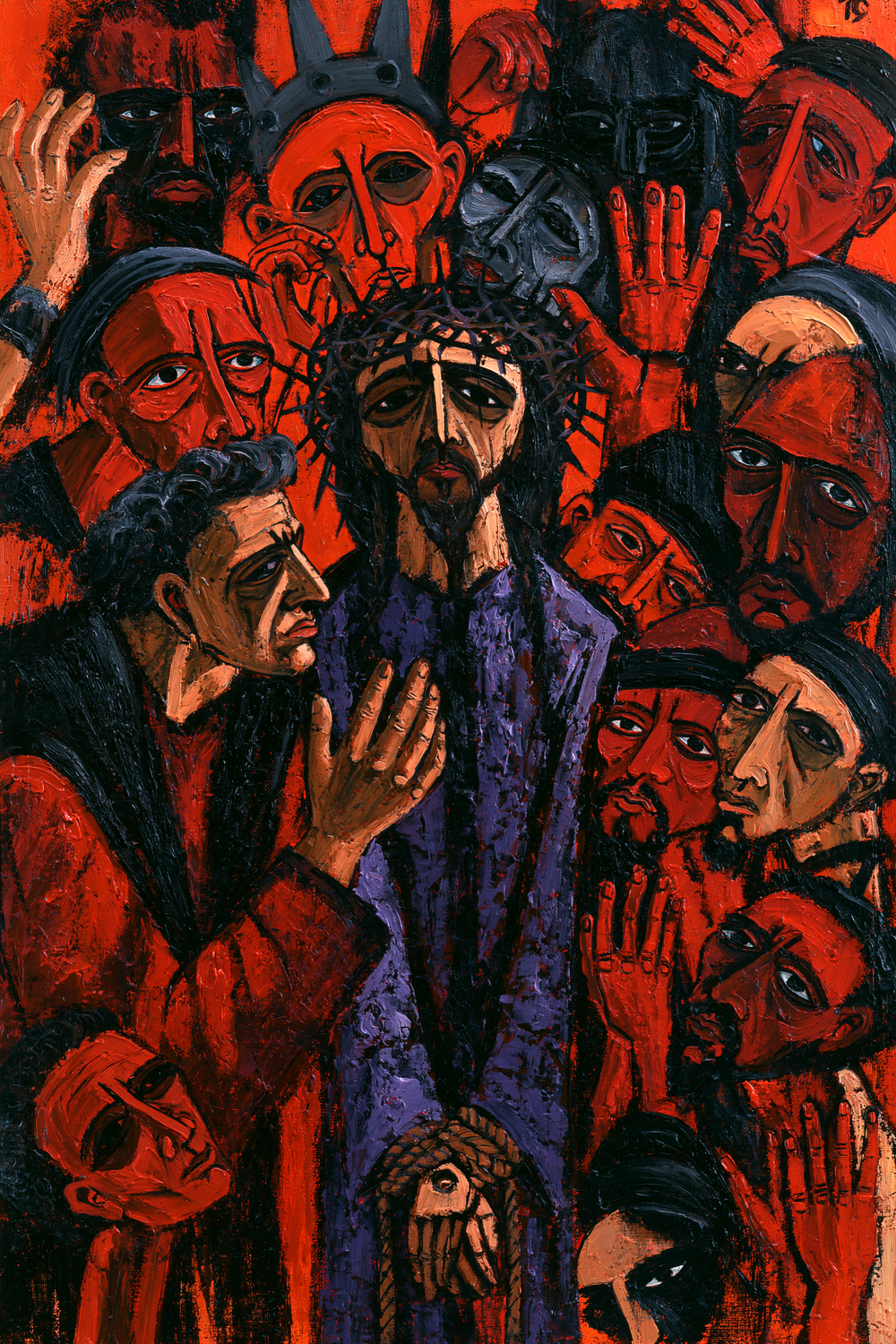 Ecce Homo - אקספרסיוניסטי · דיוקן n° 14 - אמנות נוצרית
