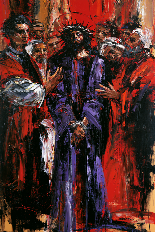Ecce Homo - אקספרסיוניסטי · דיוקן n° 16 - אמנות נוצרית