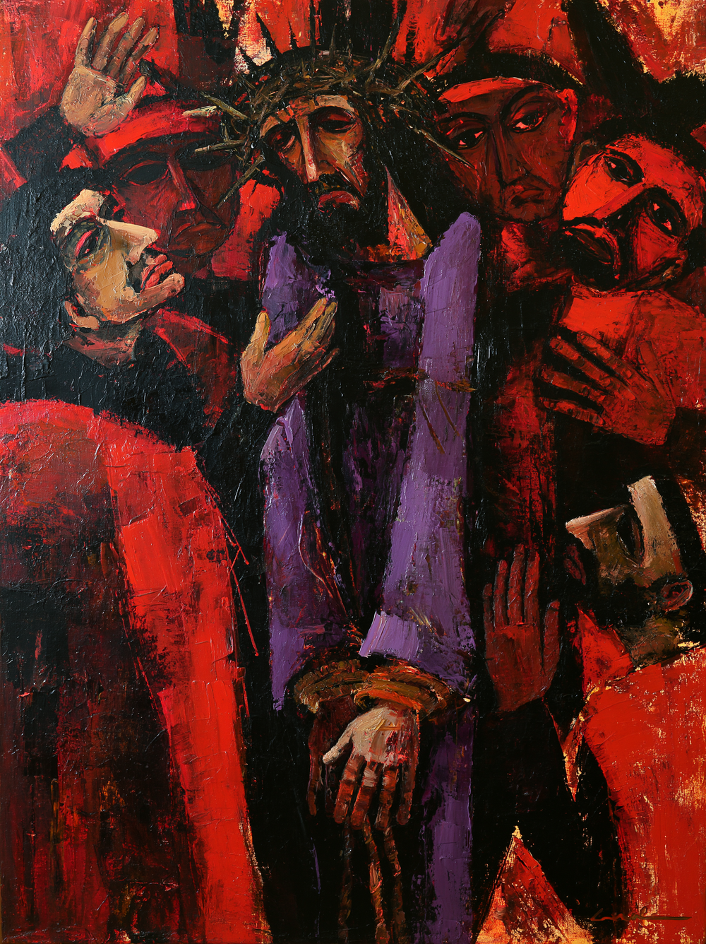 Ecce Homo - אקספרסיוניסטי · דיוקן n° 18 - אמנות נוצרית