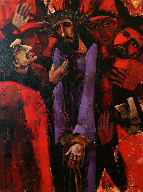 Ecce Homo - אקספרסיוניסטי · דיוקן n° 18 - אמנות נוצרית
