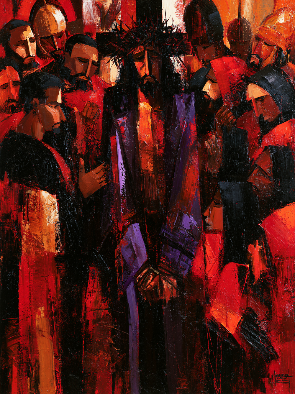 Ecce Homo - אקספרסיוניסטי · דיוקן n° 19 - אמנות נוצרית