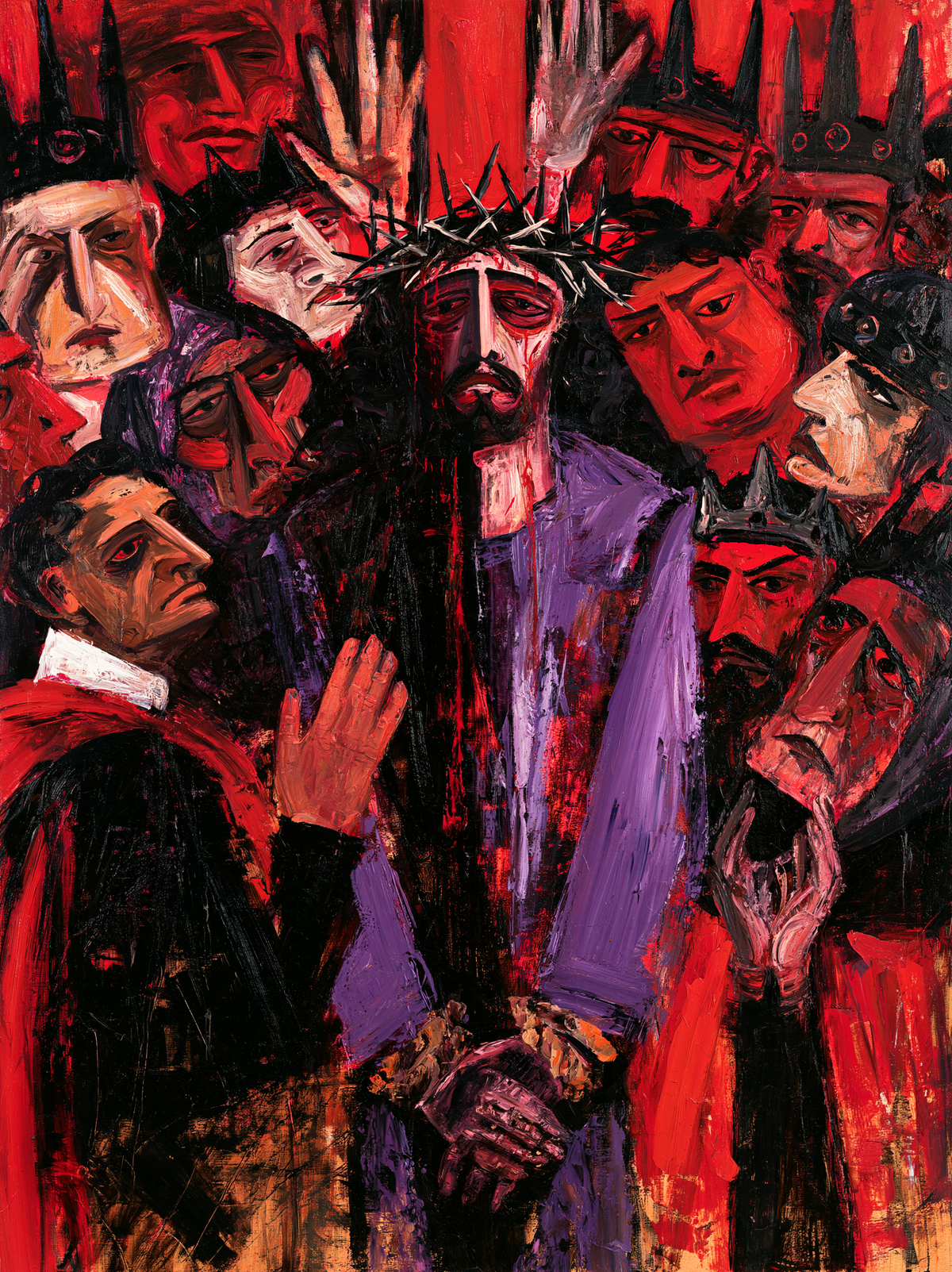 Ecce Homo - Expressionist · Portrait n° 20 — aperçu de la finition sélectionnée