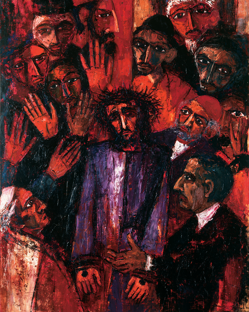 Ecce Homo - אקספרסיוניסטי · דיוקן n°21 - אמנות נוצרית