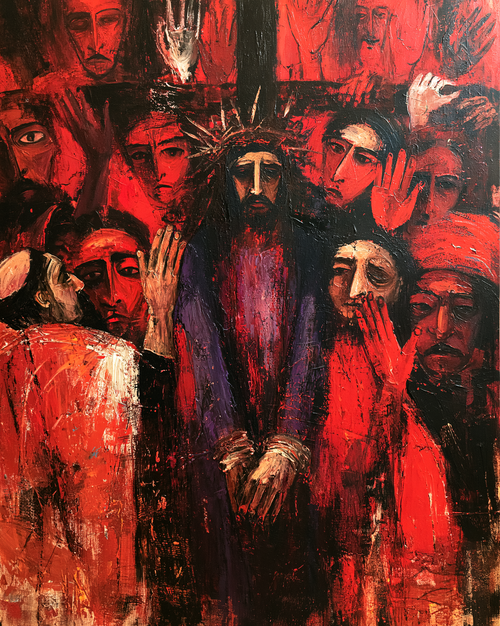 Ecce Homo - אקספרסיוניסטי · דיוקן n°22 - אמנות נוצרית