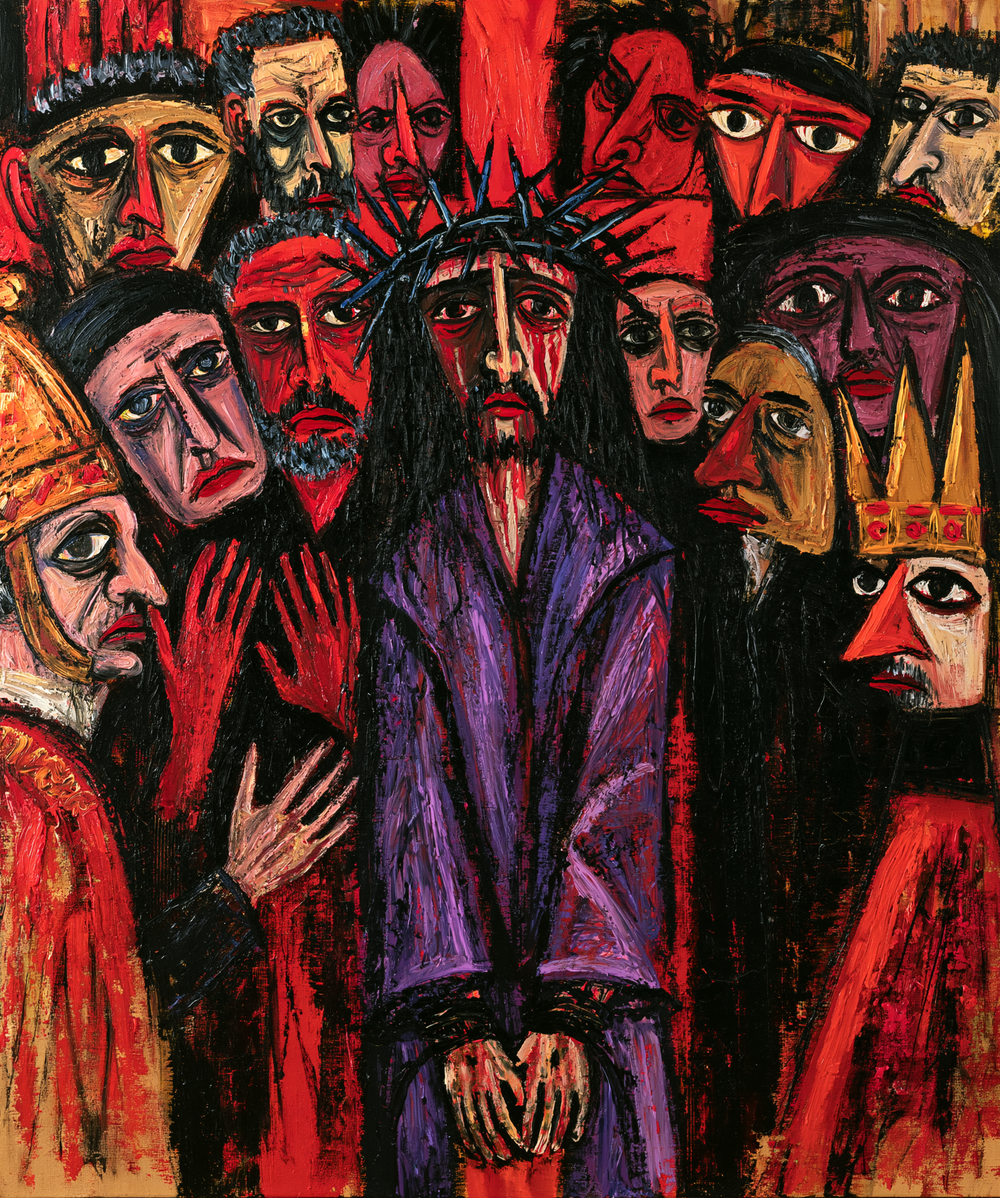 Ecce Homo - אקספרסיוניסטי · דיוקן n°24 - אמנות נוצרית
