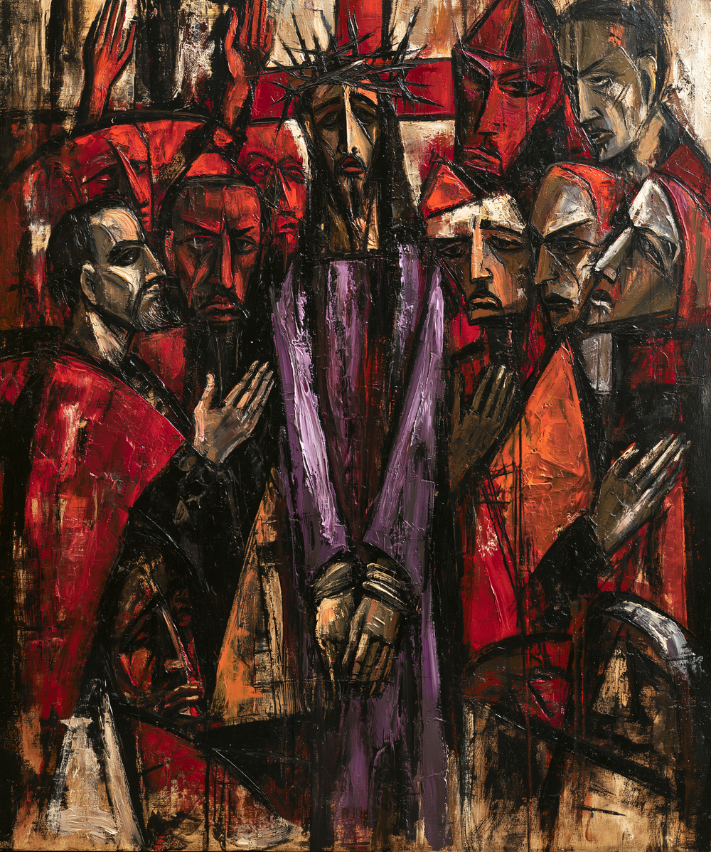 Ecce Homo - אקספרסיוניסטי · דיוקן n°25 - אמנות נוצרית