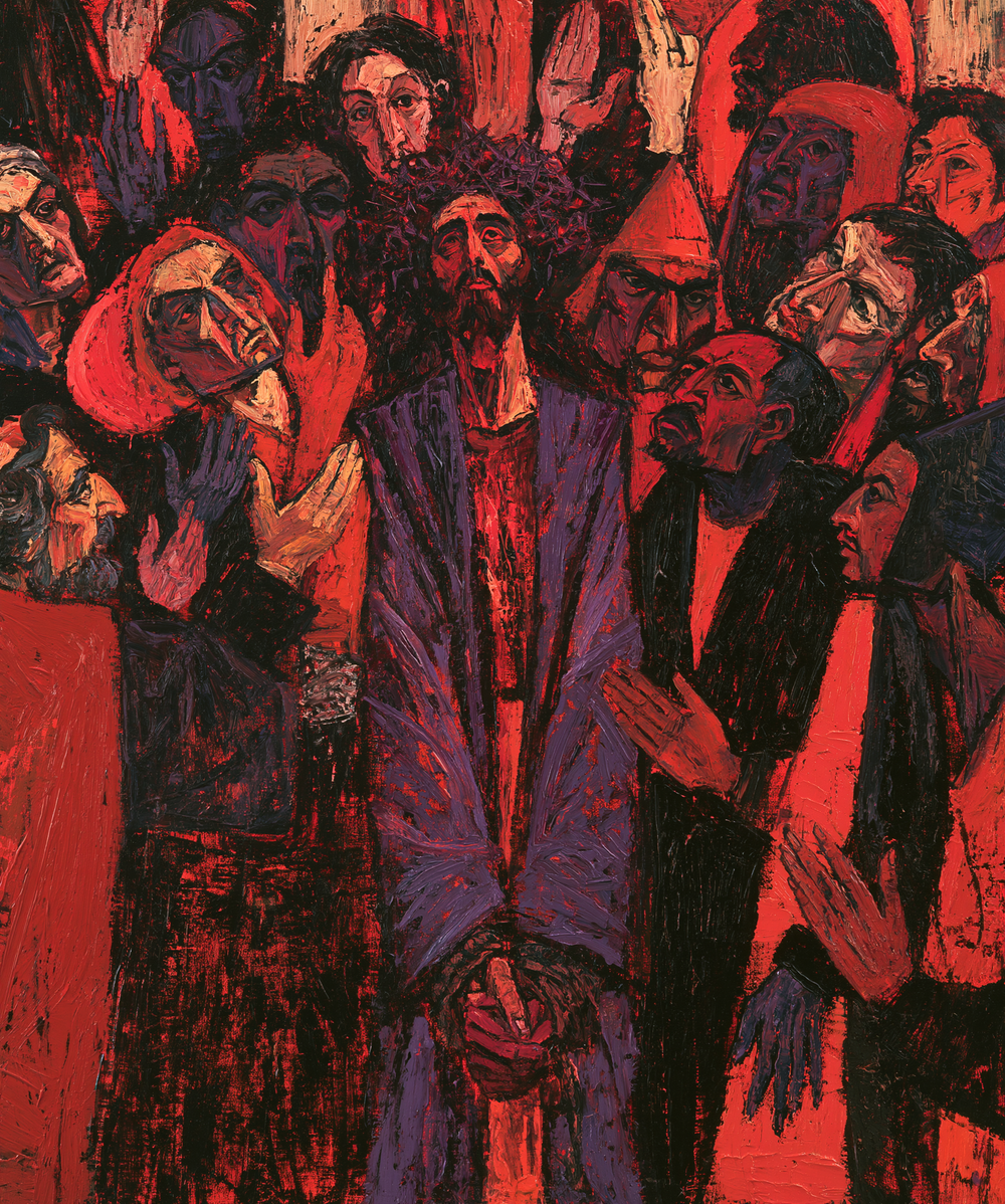 Ecce Homo - אקספרסיוניסטי · דיוקן n°27 - אמנות נוצרית