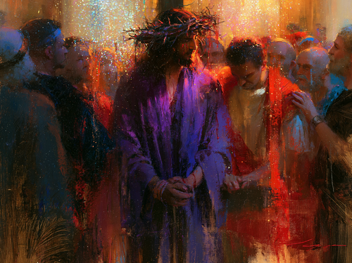 Ecce Homo - אימפרסיוניסטי · נוף n° 8 - אמנות נוצרית
