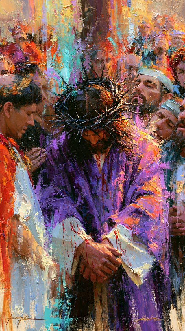 Ecce Homo - אימפרסיוניסטי · דיוקן n°5