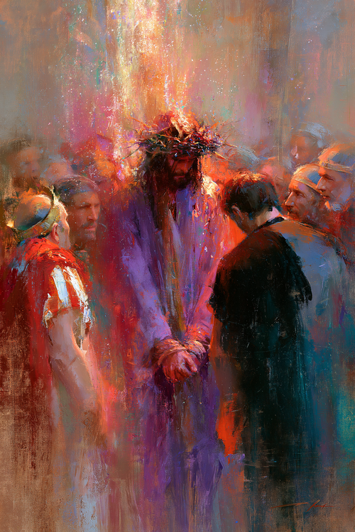 Ecce Homo - אימפרסיוניסטי · דיוקן n° 14 - אמנות נוצרית