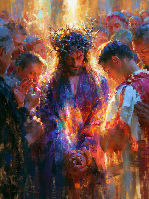 Ecce Homo - אימפרסיוניסטי · דיוקן n° 19 - אמנות נוצרית