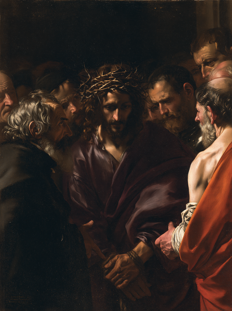 Ecce Homo - Black and gold · Portrait n° 19