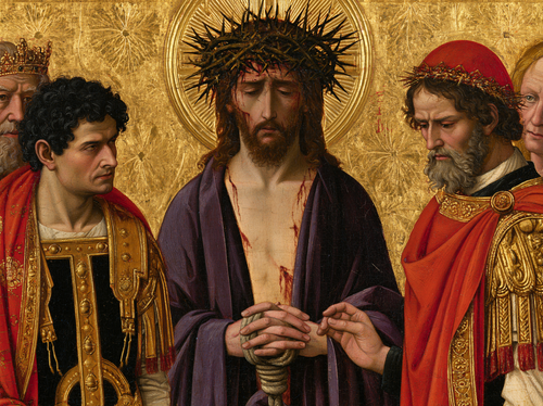 Ecce Homo - זהב קדוש · נוף n°6 - אמנות נוצרית