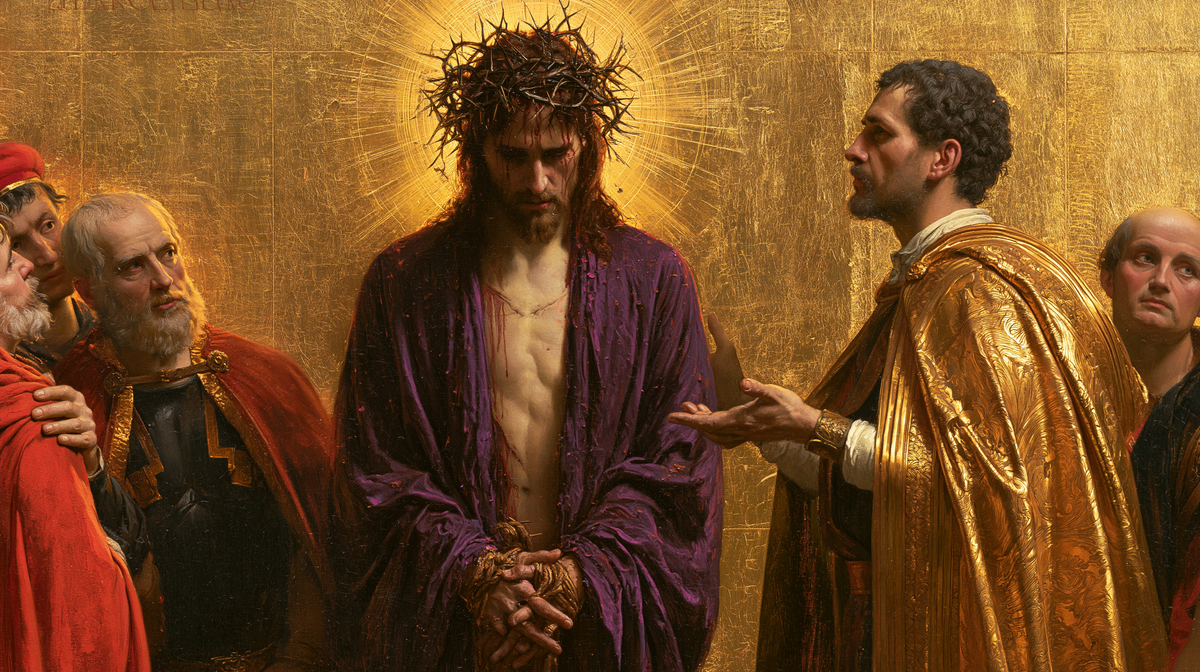 Ecce Homo - זהב קדוש · נוף n°12 - אמנות נוצרית