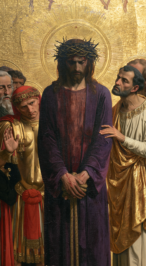 Ecce Homo - זהב קדוש · דיוקן n°6 - אמנות נוצרית