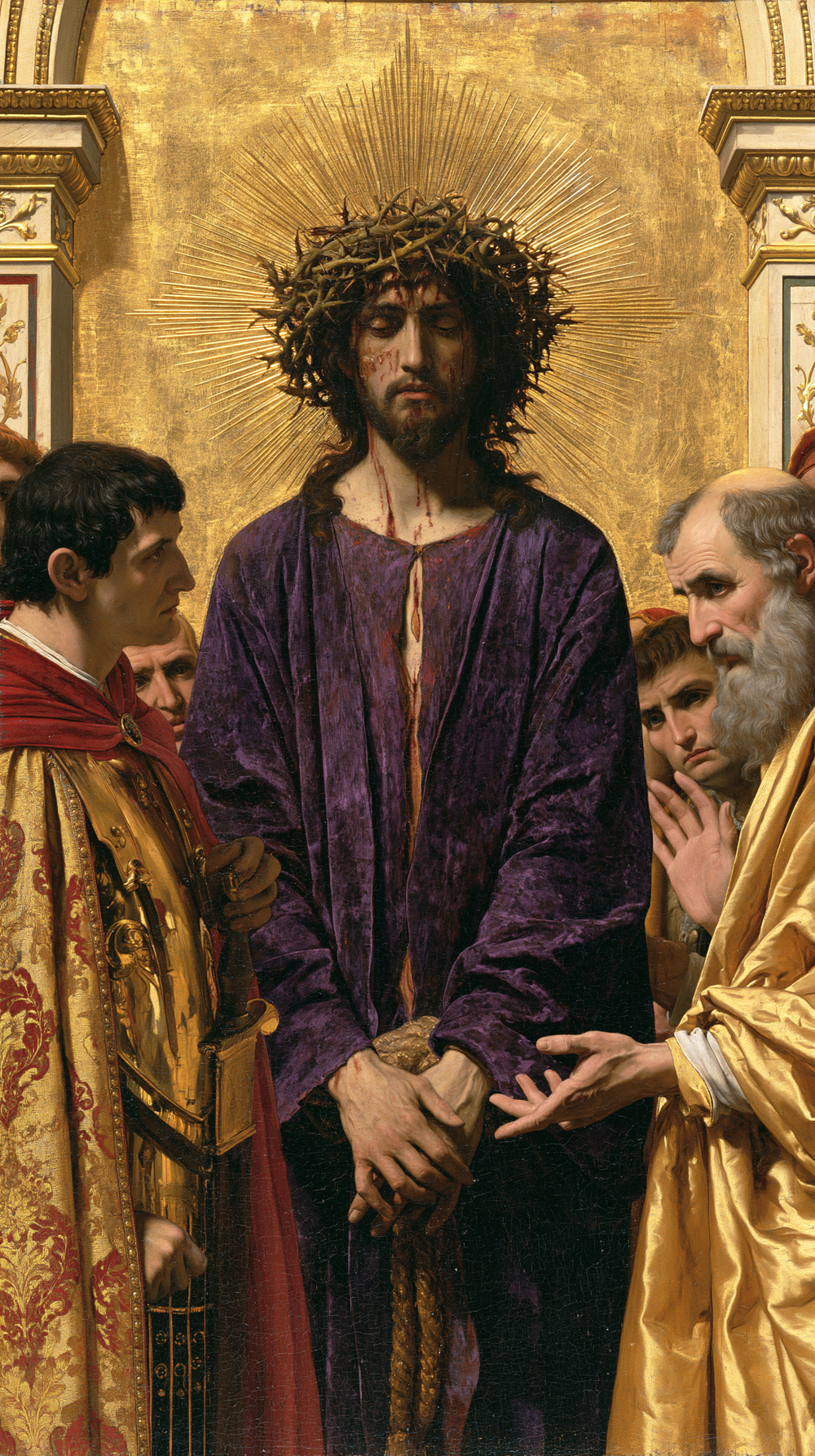 Ecce Homo - זהב קדוש · דיוקן n°9 - אמנות נוצרית