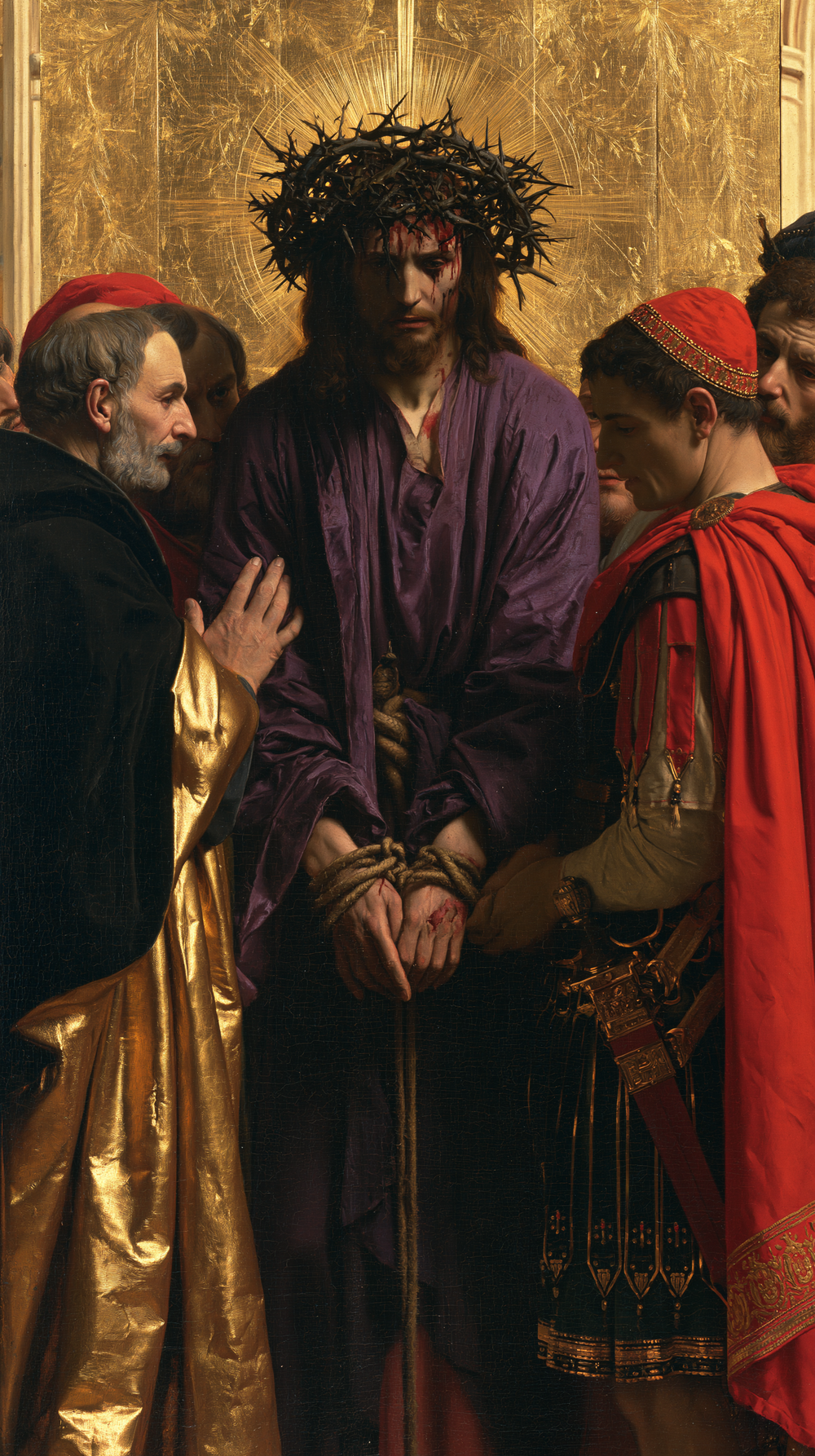 Ecce Homo - זהב קדוש · דיוקן n°10 - אמנות נוצרית