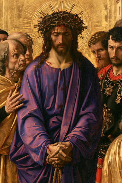 Ecce Homo - זהב קדוש · דיוקן n°13 - אמנות נוצרית