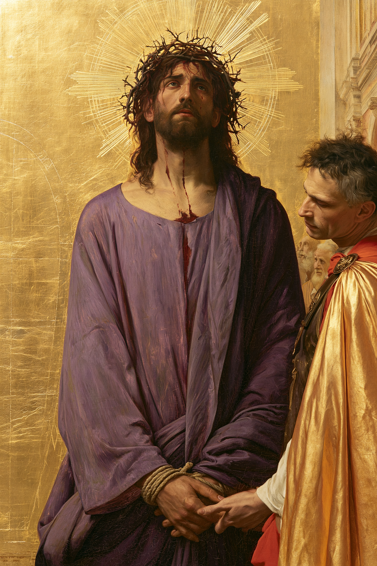 Ecce Homo - זהב קדוש · דיוקן n°14 - אמנות נוצרית