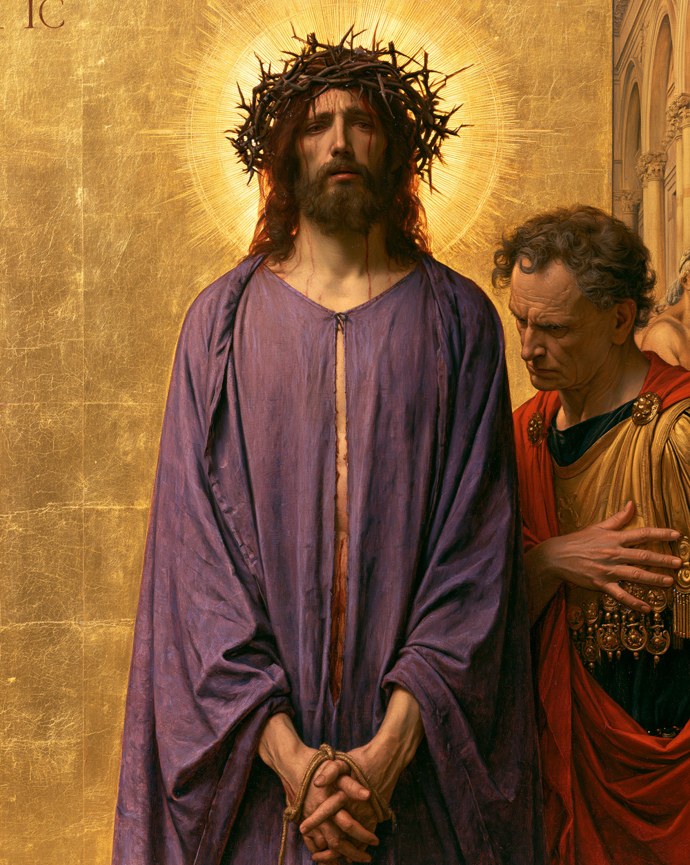 Ecce Homo - זהב קדוש · דיוקן n°20 - אמנות נוצרית