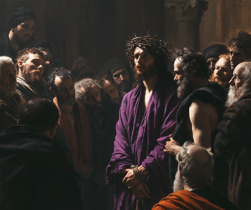 Ecce Homo - שתיקה קדושה · נוף n°3 - אמנות נוצרית