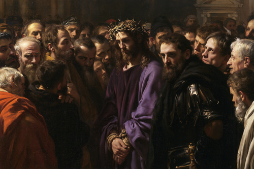 Ecce Homo - שתיקה קדושה · נוף n°11 - אמנות נוצרית
