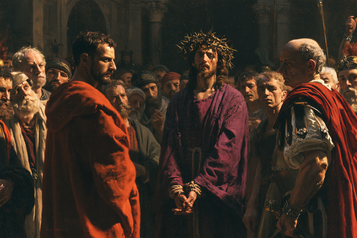 Ecce Homo - שתיקה קדושה · נוף n°13 - אמנות נוצרית