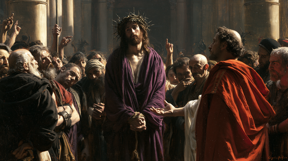 Ecce Homo - שתיקה קדושה · נוף n°17 - אמנות נוצרית