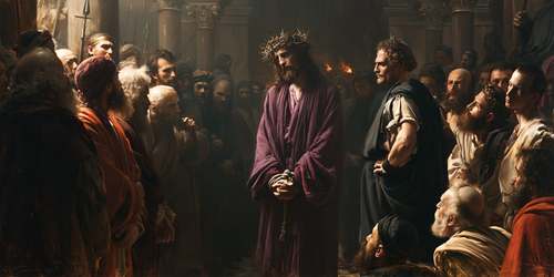 Ecce Homo - שתיקה קדושה · נוף n°19 - אמנות נוצרית